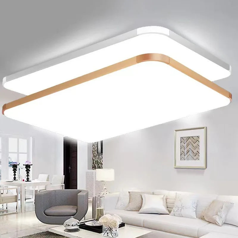 Bedroom Kitchen 110v 220v Surface Mounted Ultra Thin Ceiling Lamp Modern Square Round Led Ceiling Light