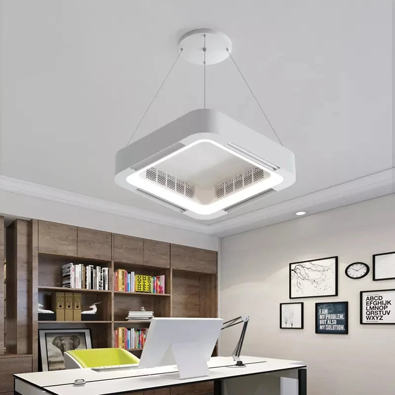 New Design Remote Control Bldc Bladeless Modern Led Ceiling Fan With Light