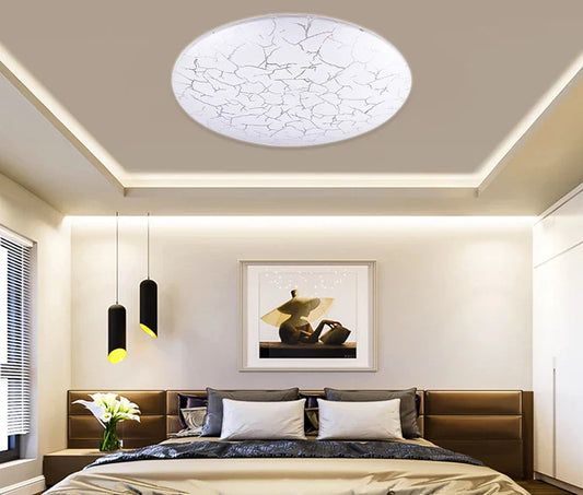 Modern Round Led Ceiling Lights Living Room Bedroom Ceiling Lamp Surface Mount