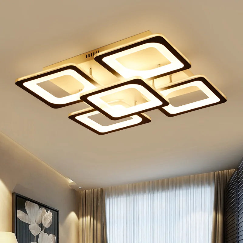 New LED Ceiling Lamp Home For Living Room Bedroom Dining Room Modern Led Dec Ceiling Light Fixture