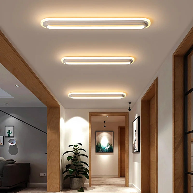 Designer New Acrylic AC85-265V LED Ceiling Lamp For Dining Living Room Restaurant Corridor Surface Mount Decor Lighting Fixture