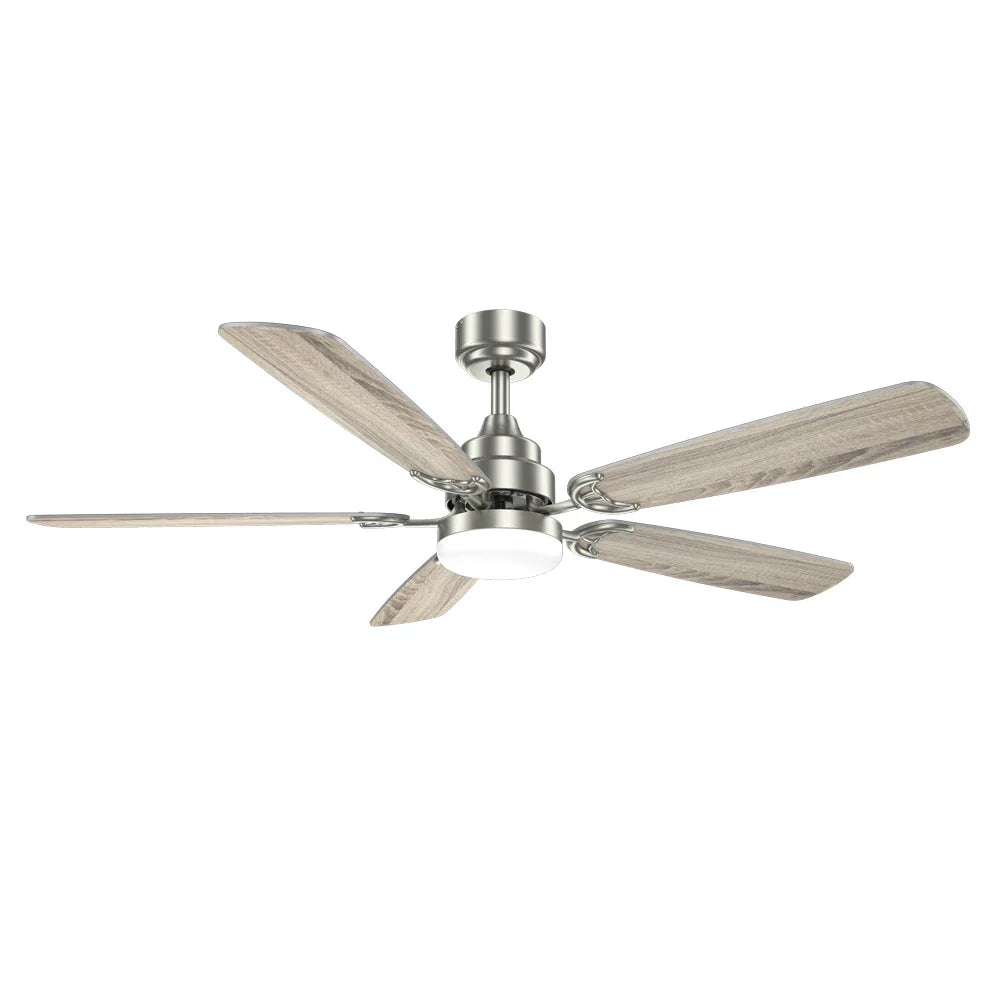 Modern Smart Ceiling Fan 2025 Fancy Ceiling Fan With Lights 52Inches Large Industrial Ventilation Ceiling Fans