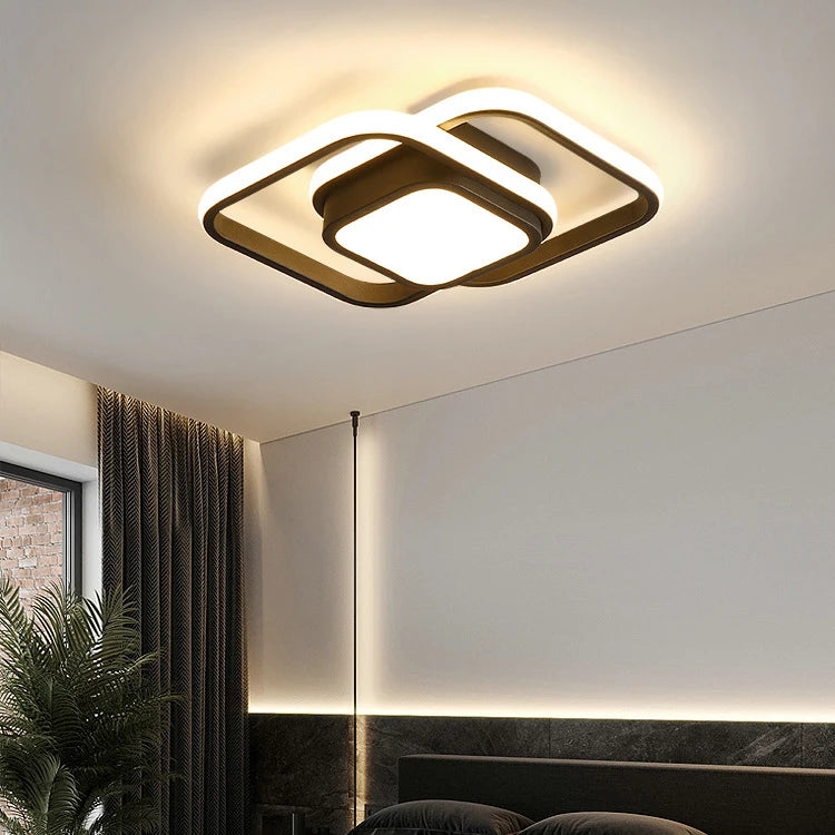 Decoration Room Modern Minimalist Entry Hallway Ceiling Light Corridor Stairs Balcony Aluminium Bedroom square Ceiling Light