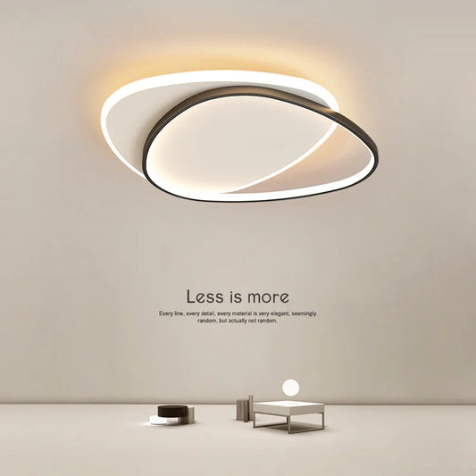 Modern LED Ceiling Lights For Bedroom Study Living Room Indoor Round Lighting Lamps Decoration Luminaria Lustres Lamparas Avize