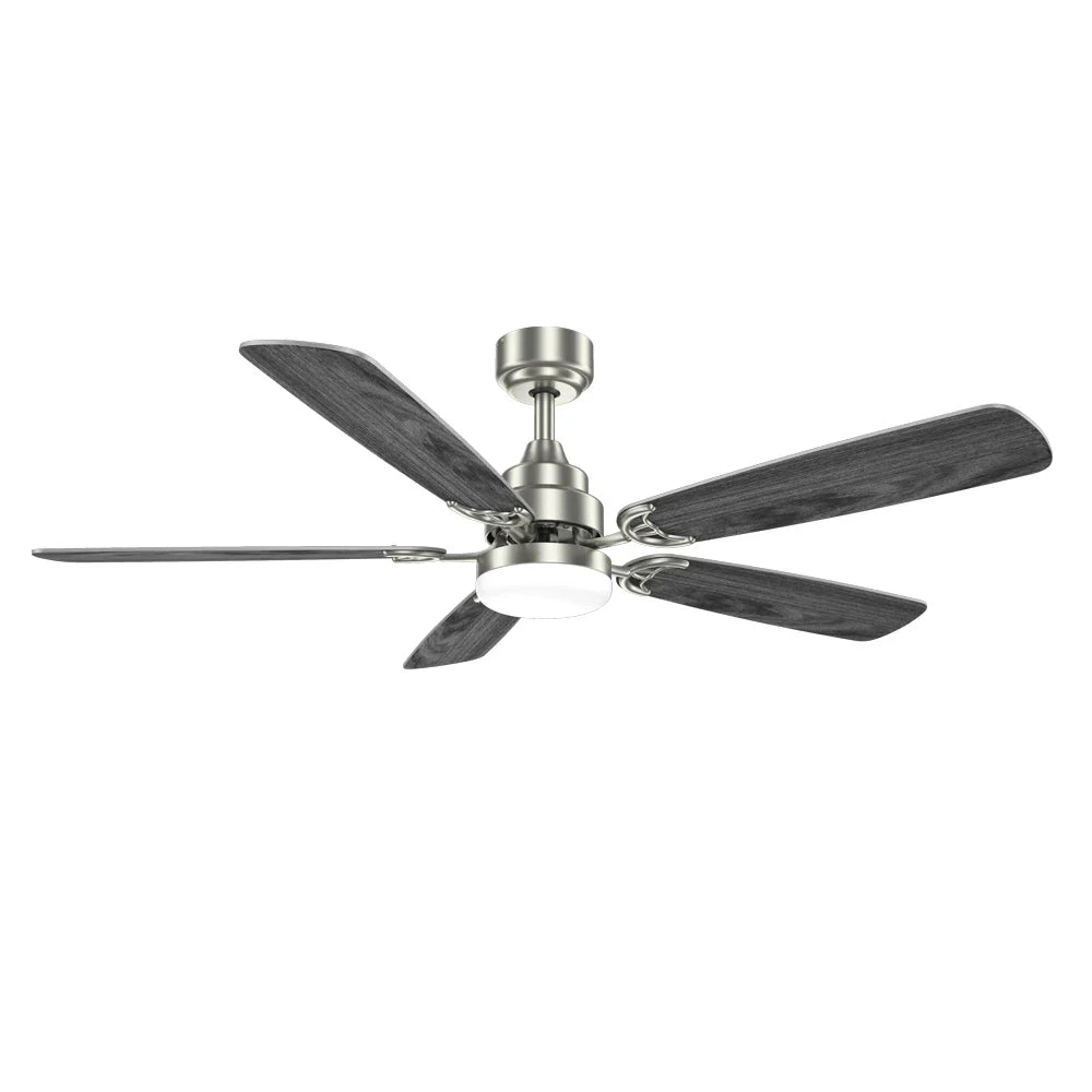 Modern Smart Ceiling Fan 2025 Fancy Ceiling Fan With Lights 52Inches Large Industrial Ventilation Ceiling Fans