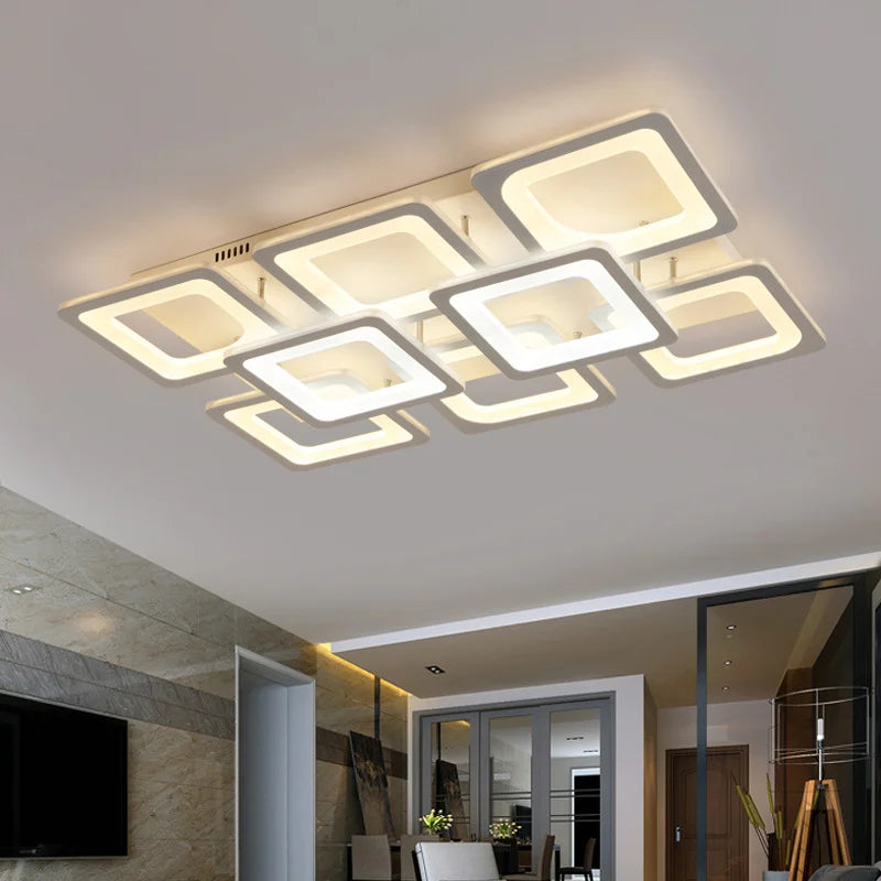 New LED Ceiling Lamp Home For Living Room Bedroom Dining Room Modern Led Dec Ceiling Light Fixture