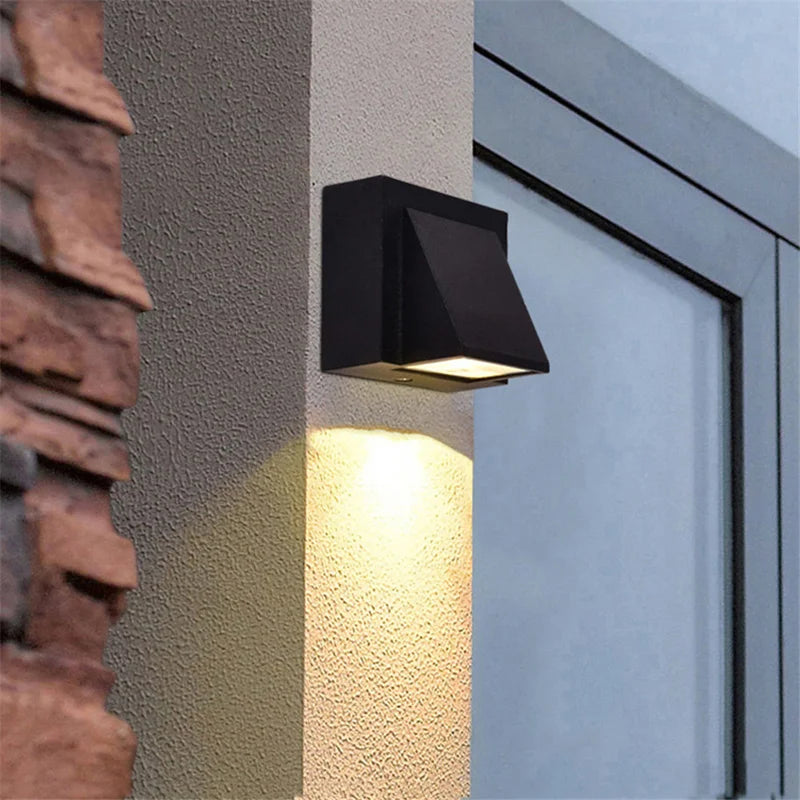 5W 10W Modern Simple Creative Outdoor Waterproof Wall Lamp LED Courtyard Lamps Gate Lamp Terrace Balcony Garden Wall Light