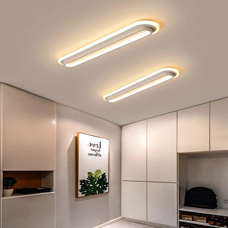 Designer New Acrylic AC85-265V LED Ceiling Lamp For Dining Living Room Restaurant Corridor Surface Mount Decor Lighting Fixture