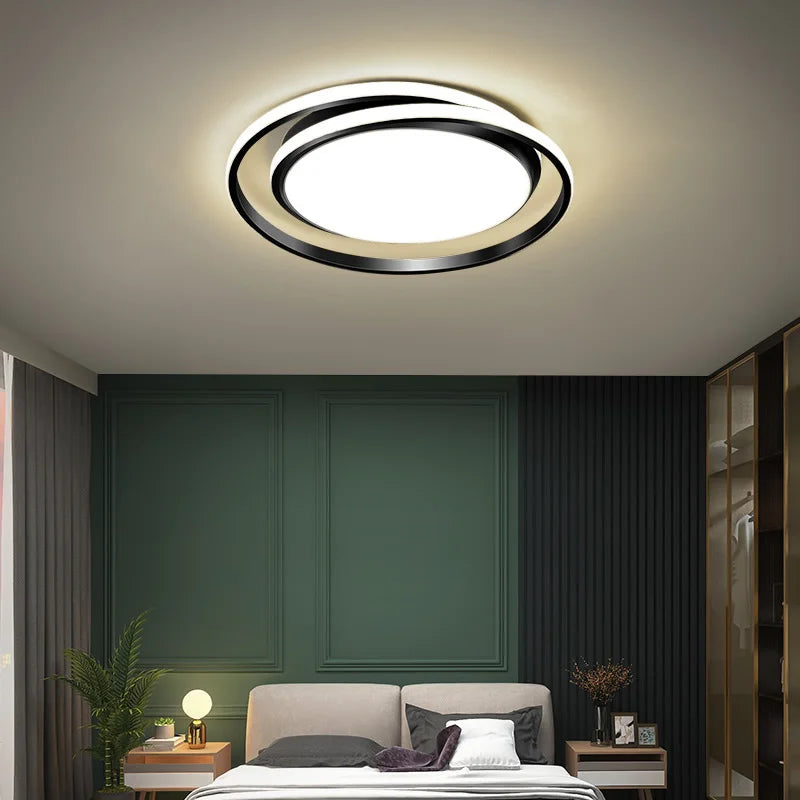 Modern LED Gold Ceiling Light For Bedroom Living Dining Room Restaurant Hotels Luxury Interior Chandelier Lighting Fixtures