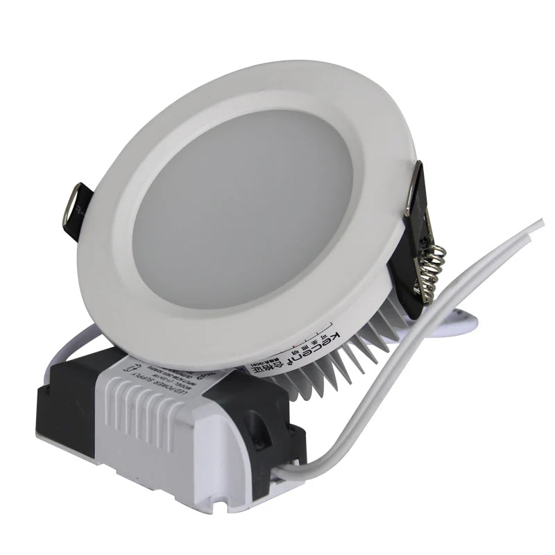 LED Downlight 5W 9W 12W 15W 18W Recessed Round Led Ceiling Lamp 110V 220V DC12V 24V Panel Lights Indoor Lighting Warm Cold White