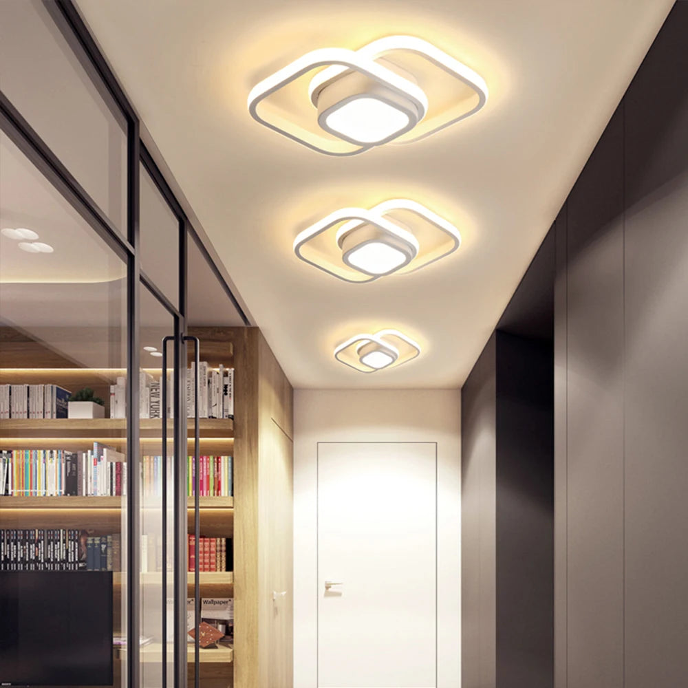 Contemporary Bedroom Living Room Indoor Light Decoration Round Modern Led Ceiling Lamp Dining Corridor Hallway Led Ceiling Light