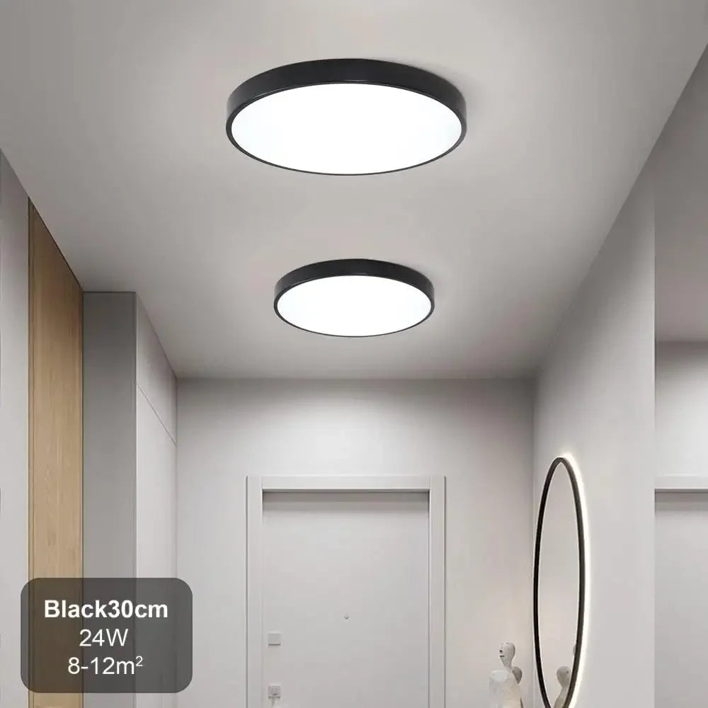 High Quality New Modern Minimalist Bedroom Ceiling Lamp Surface Mounted Slim Led Ceiling Light