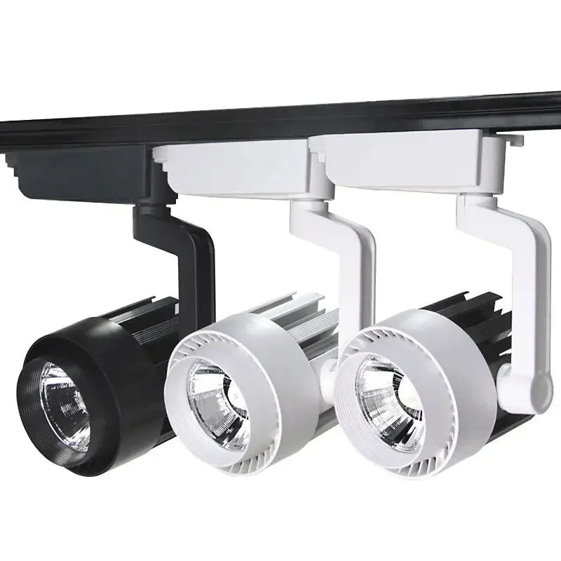 Commercial Electric Dimming Modern Store Spot Rail Adjustable Head 15w 35w 30w 36w 20w Track Light