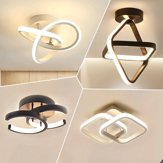 Home Lighting Surface Mounted for Bedroom Living Room Bedroom Corridor Balcony Ceiling Lamps Modern LED Aisle Ceiling Lights